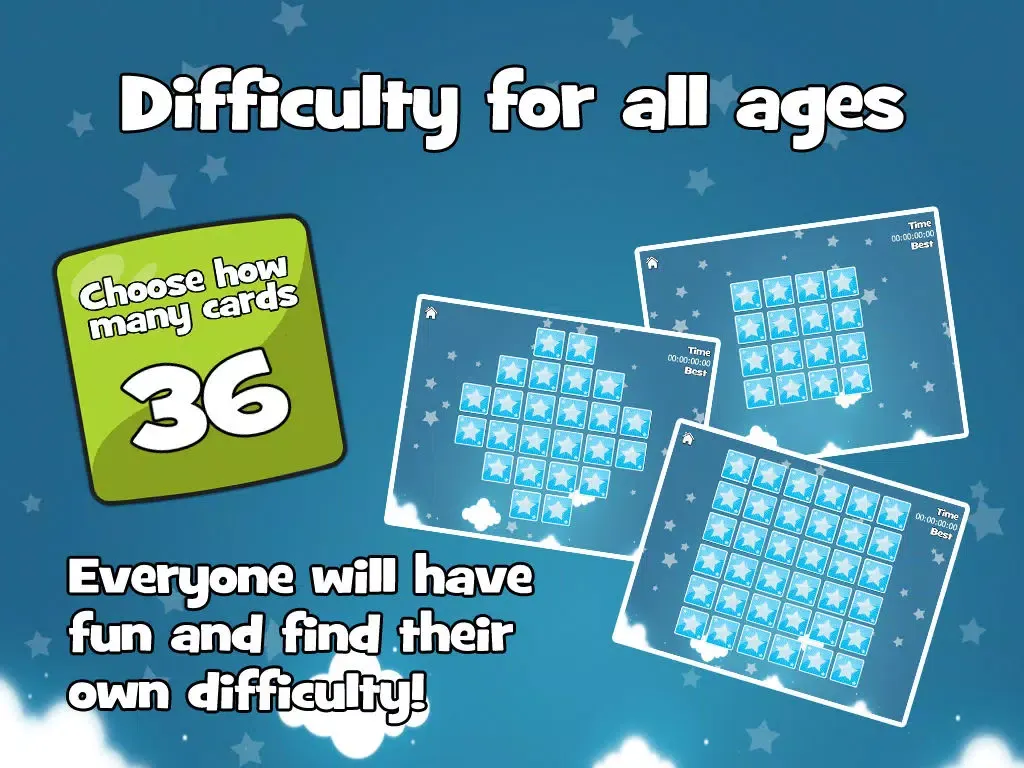 Flip Match 2 - Card Matching game for children iPad 应用截图